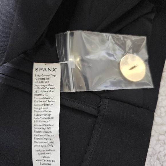 Spanx Perfect ponte vest dress minimalist preppy black sz XS - Picture 10 of 10